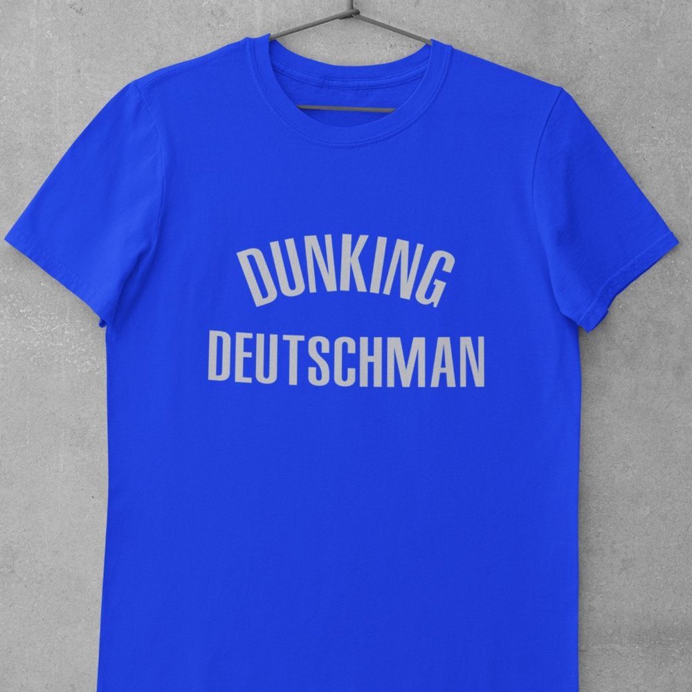 Dunking Duetschman Shirt, Dirk Nowitzki,